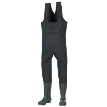 Neoprene Fishing Chest Wader with PVC Boots from China